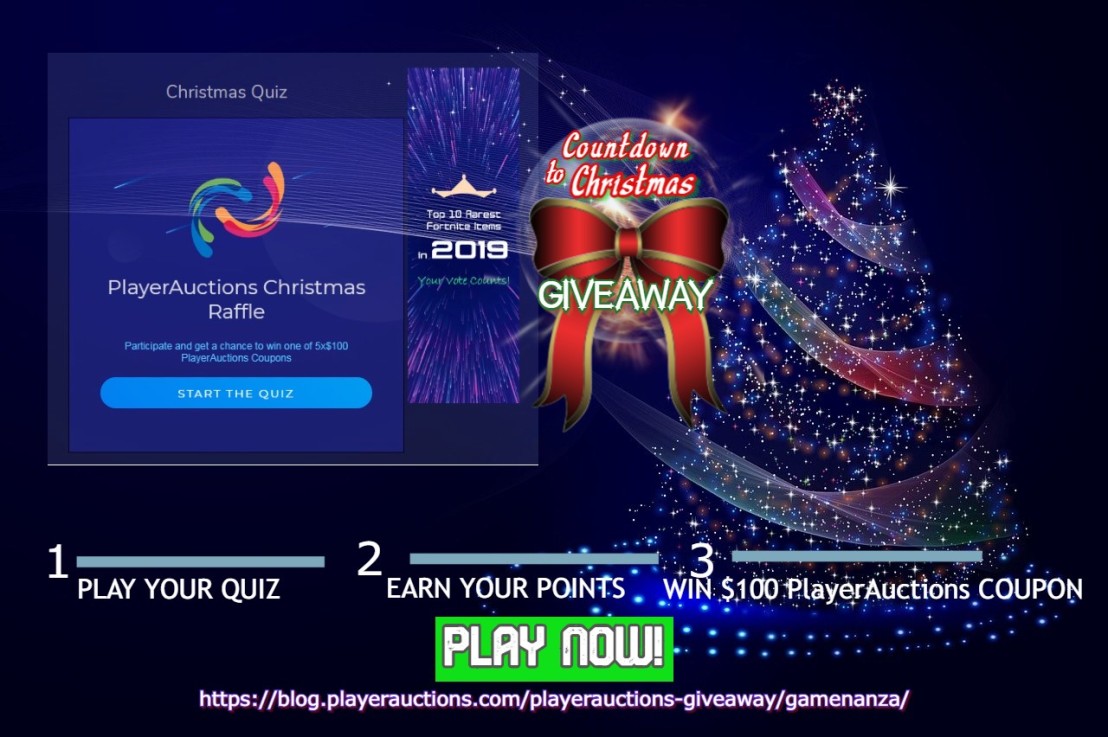 GameNanza Quiz – PlayerAuctions Giveaway